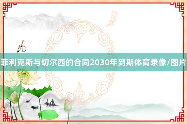 菲利克斯与切尔西的合同2030年到期体育录像/图片