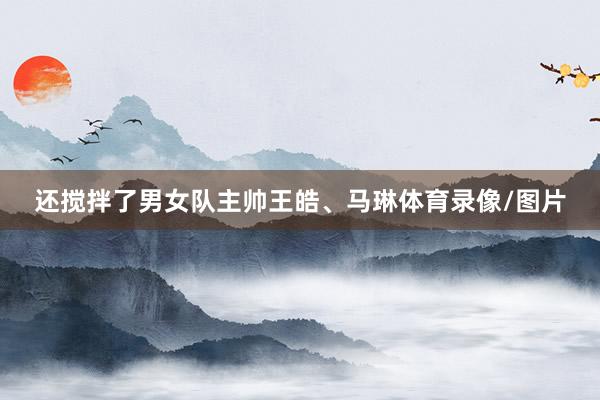 还搅拌了男女队主帅王皓、马琳体育录像/图片