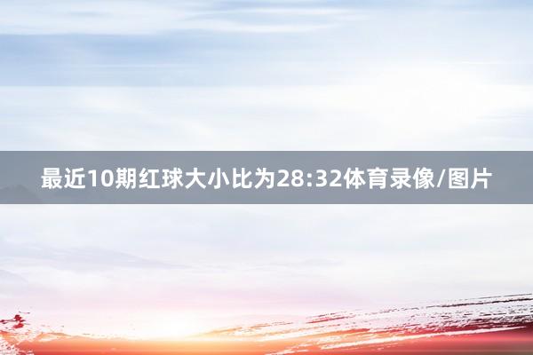 最近10期红球大小比为28:32体育录像/图片