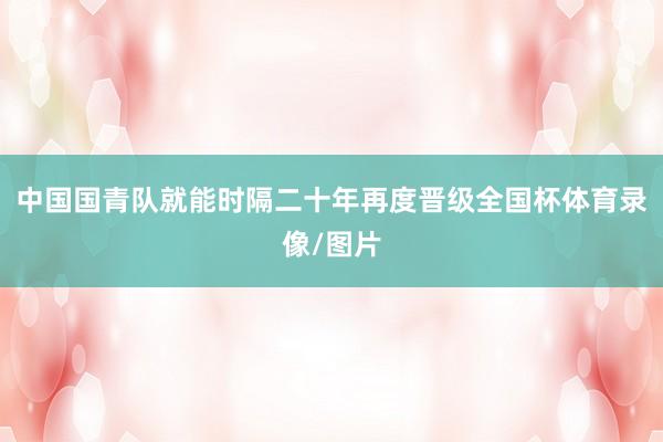 中国国青队就能时隔二十年再度晋级全国杯体育录像/图片