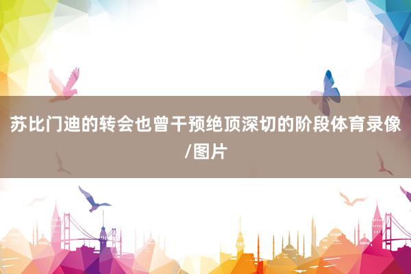 苏比门迪的转会也曾干预绝顶深切的阶段体育录像/图片