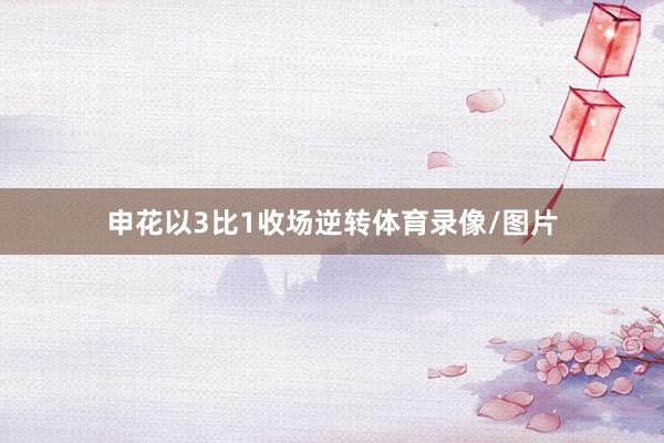 申花以3比1收场逆转体育录像/图片