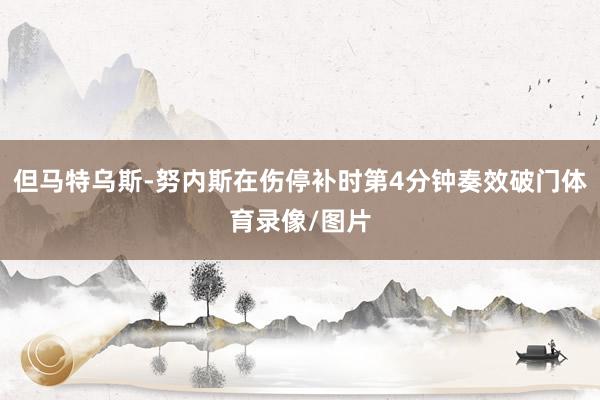 但马特乌斯-努内斯在伤停补时第4分钟奏效破门体育录像/图片