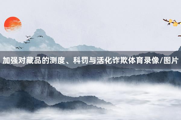 加强对藏品的测度、科罚与活化诈欺体育录像/图片