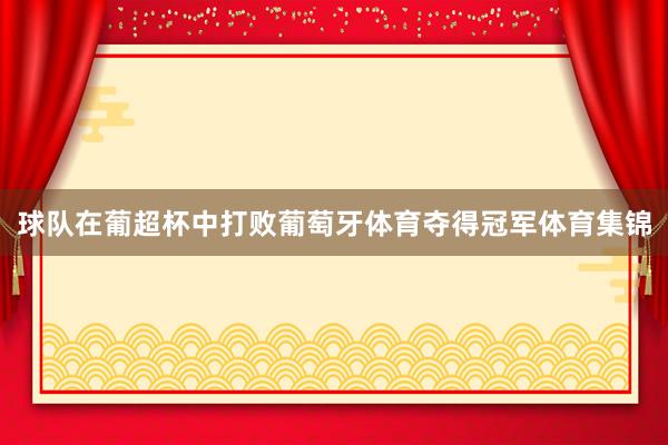 球队在葡超杯中打败葡萄牙体育夺得冠军体育集锦