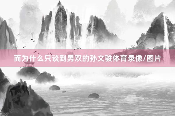 而为什么只谈到男双的孙文骏体育录像/图片