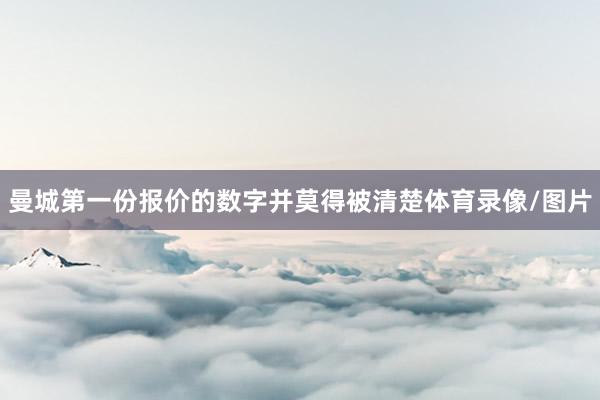 曼城第一份报价的数字并莫得被清楚体育录像/图片