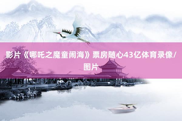 影片《哪吒之魔童闹海》票房随心43亿体育录像/图片